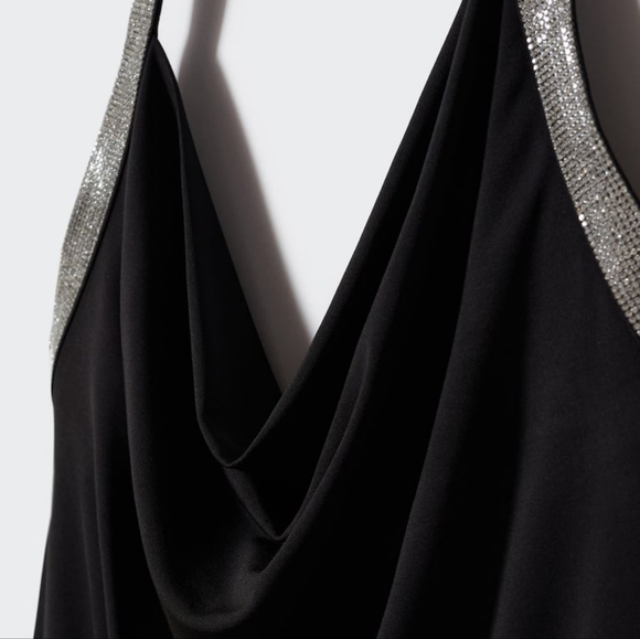 🔥Last 2🔥MANGO Dress with rhinestones trim - Picture 3 of 4